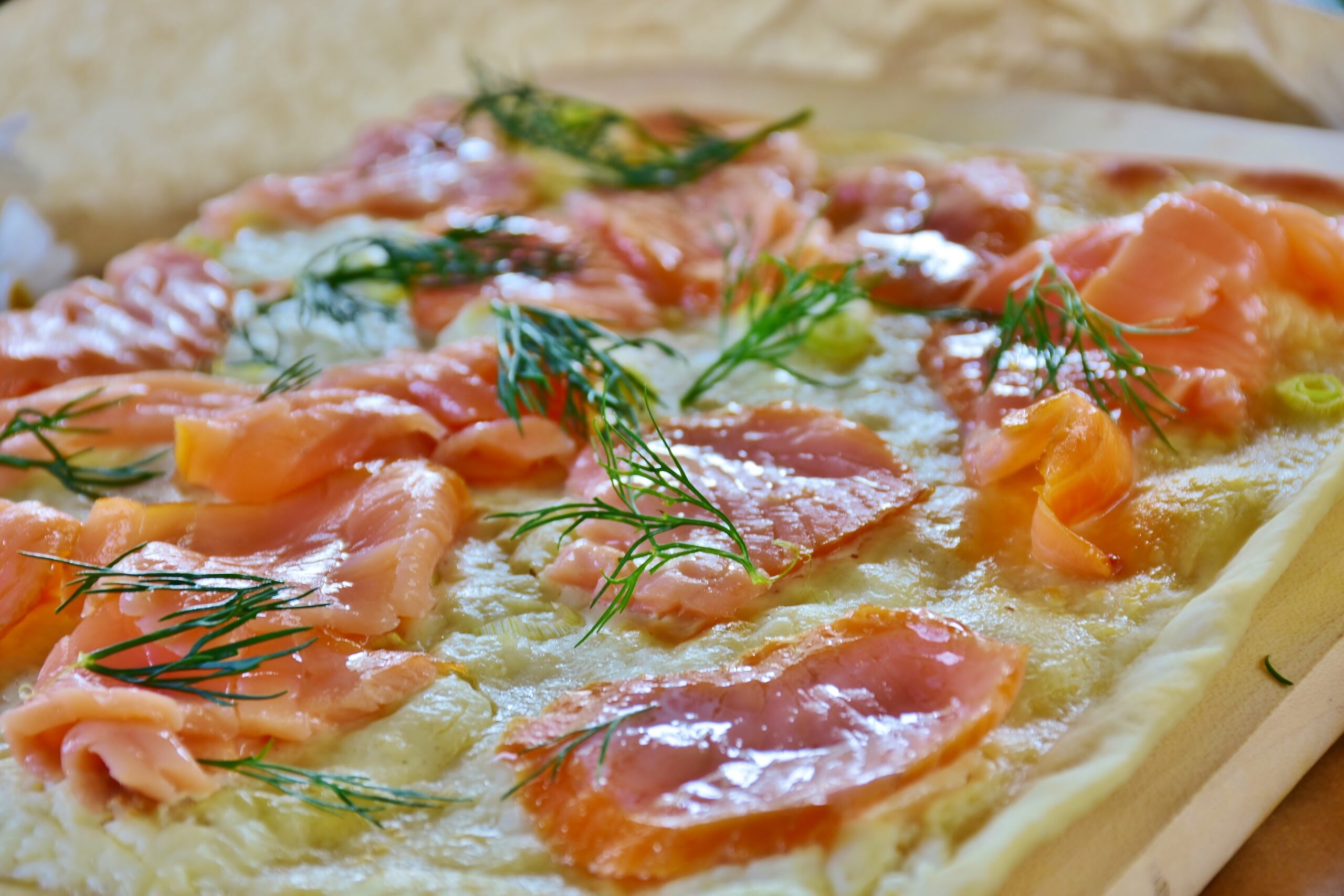 BOM Smoked Salmon Flatbread Pizza Betting On Me