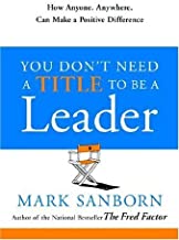 you don't need to be a leader by marke sandborn