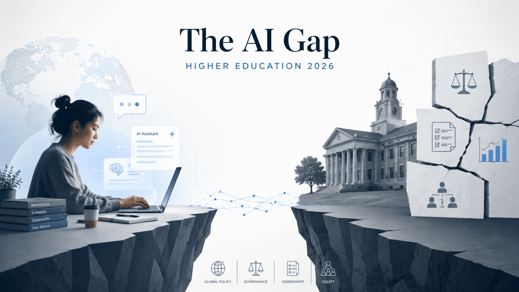 AI & Higher Education Global Brief: The Polarized Campus — When Students Surge Ahead and Institutions Fall Behind