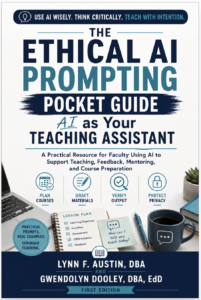 Ethical AI Prompting Pocket Guide for AI as a Teaching Assistant cover