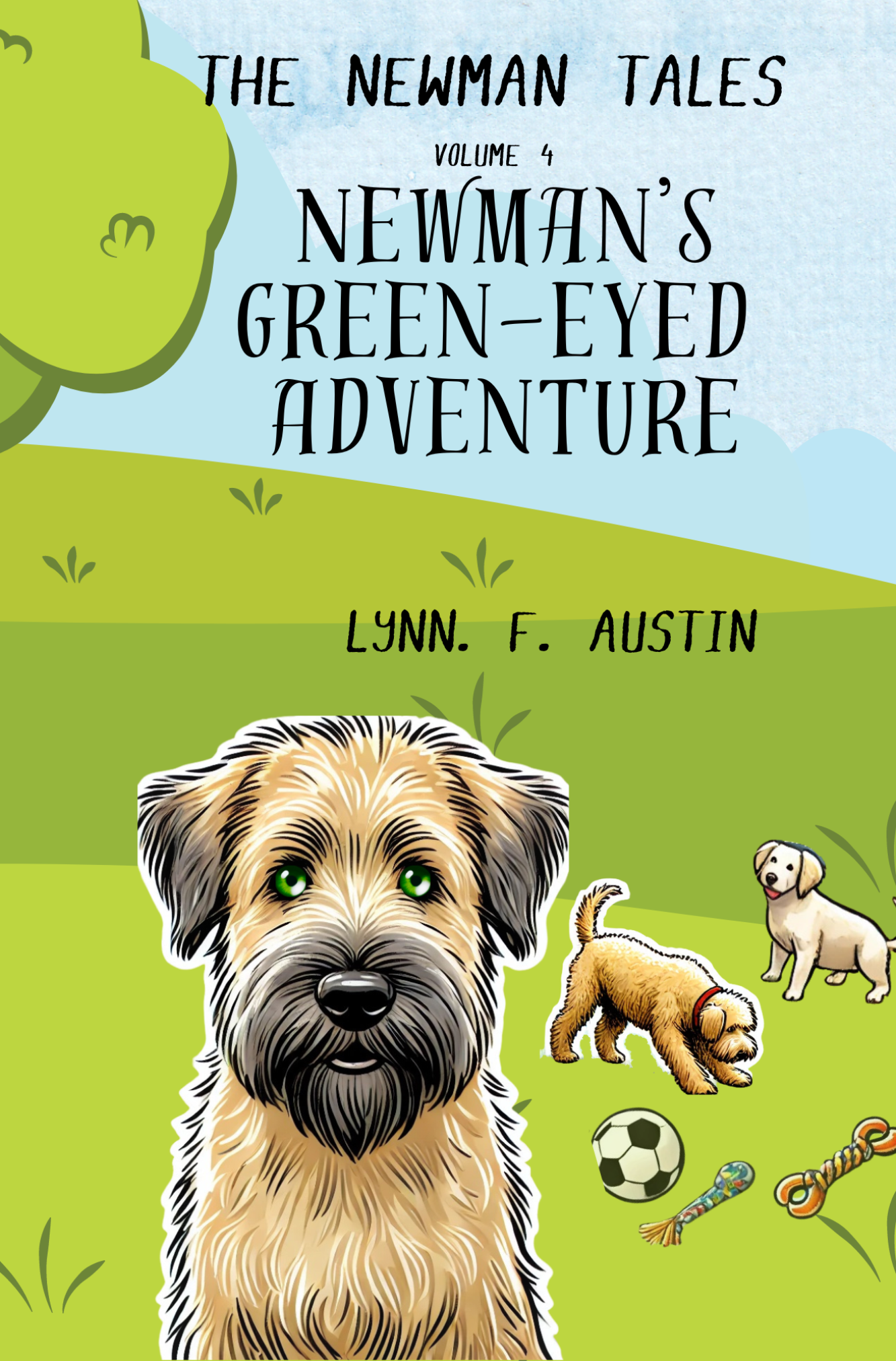 Front Cover Newmans Green-Eyed Adventure